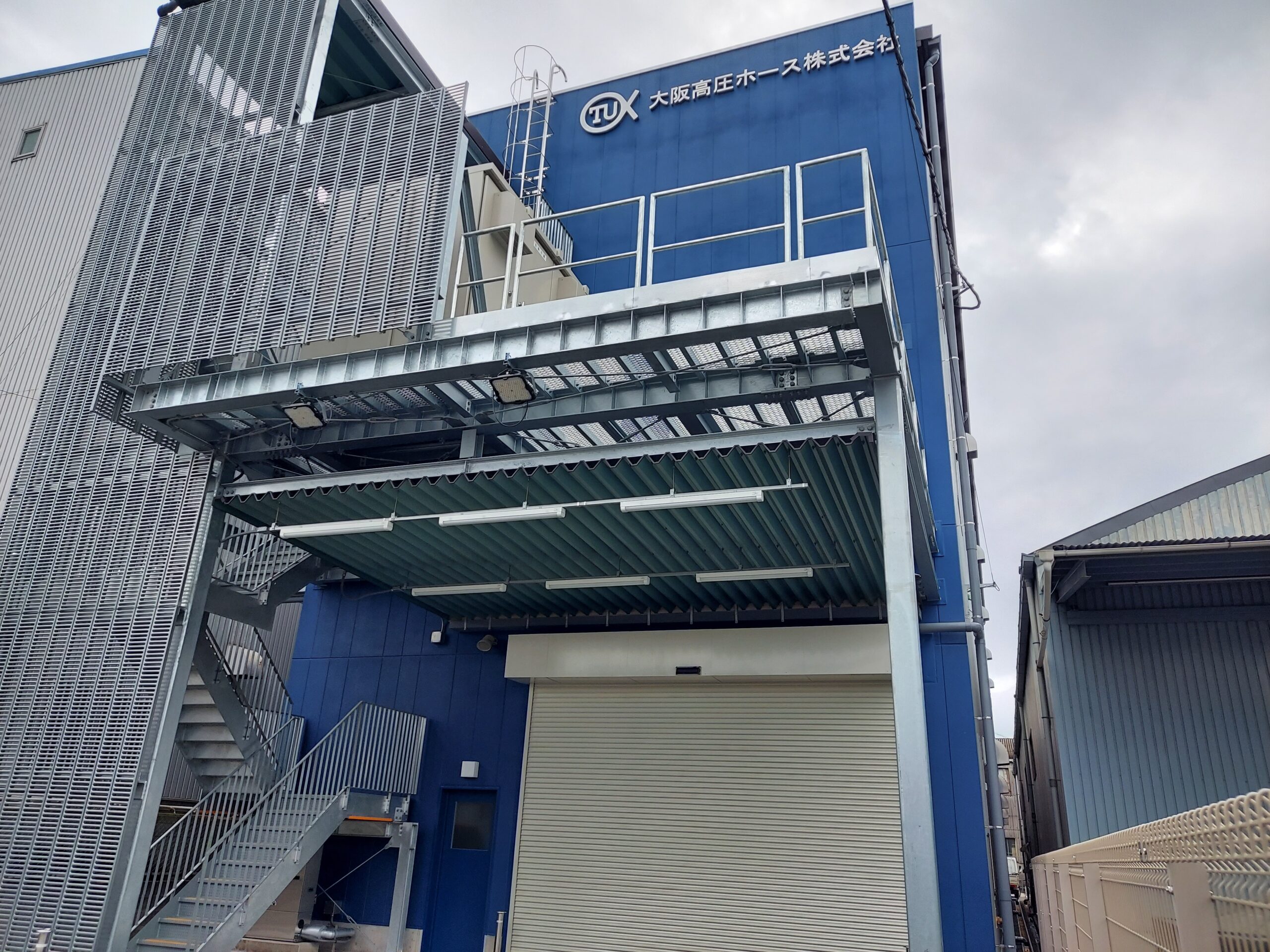 大阪府大阪市 某工場増築工事 - 日本総業株式会社日本総業株式会社